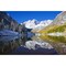 Usa Colorado Early Snow; Near Aspen Landscape Of Maroon Lake And Maroon Bells In Distance Poster Print